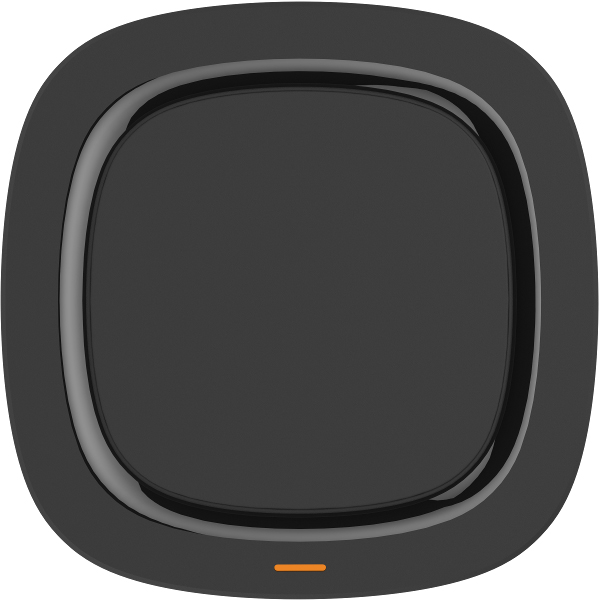 ワイヤレス充電器 LEDインジケーター搭載 ブラック