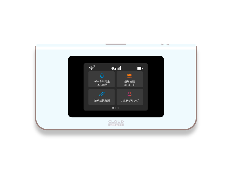 買い切り型「WiFiルーター＋データ量100GB」（イージーWiFi） 3大キャリア対応、有効期限365日のデータパック