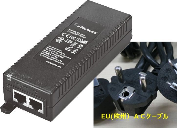 PD-9001GR/AT/AC-JPの代替品。別途日本仕様ACケーブル型名 TA-3(B)+TA-5(A) VCTF 2.0M の手配が必要