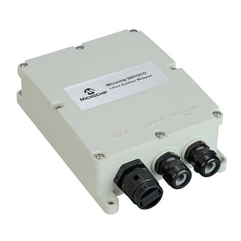 PoEインジェクタ 屋外用 1ポート IEEE802.3bt対応 90W (ACケーブルなし）