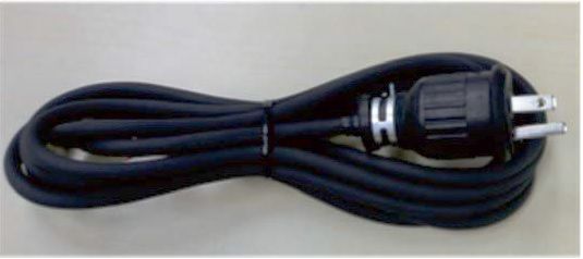 屋外PoEインジェクタ用ACケーブル 3M