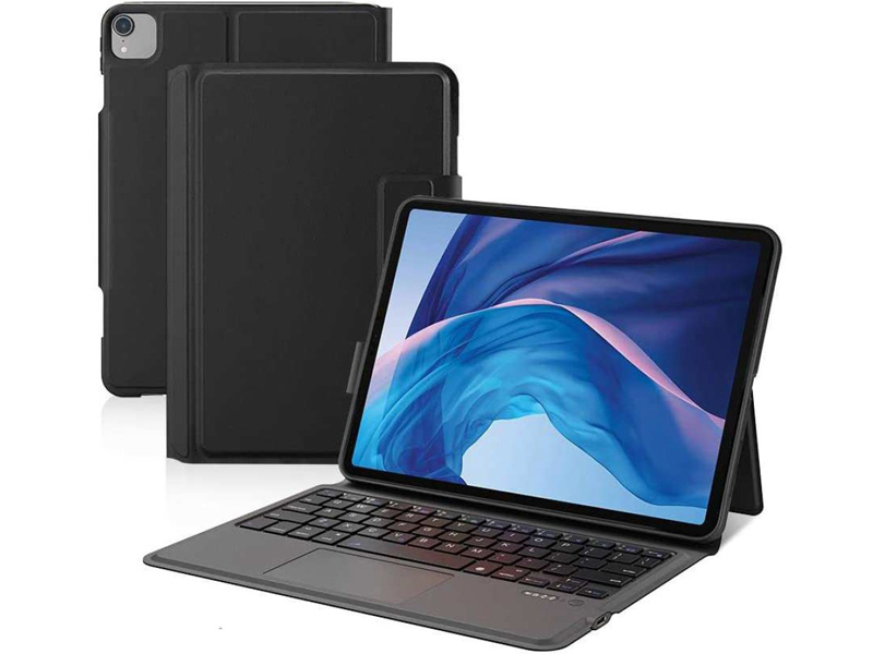 iPad Pro 11（第3・2世代）対応 キーボード付きケース（タッチパッド付） ブラック