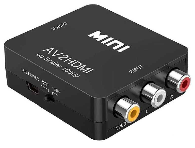 RCA to HDMI 変換アダプタ