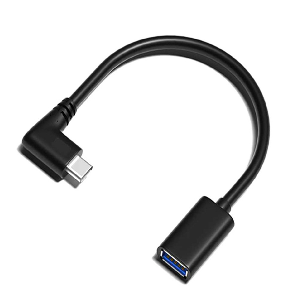 USB3.0(A) to USB Type-C L型コネクタ 変換アダプタ