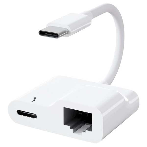 USB Type-C to 有線LAN変換アダプタ 10/100Mbps対応（PD給電対応）