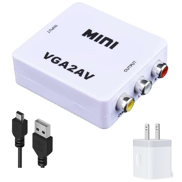 VGA to RCA 変換アダプタ