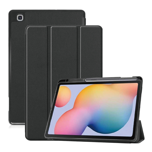 サムスン Galaxy Tab S6 Lite 10.4対応 フラップケース ブラック