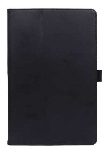 Lenovo TAB6 A101LV対応 手帳型フラップケース（ハンドホール付） ブラック