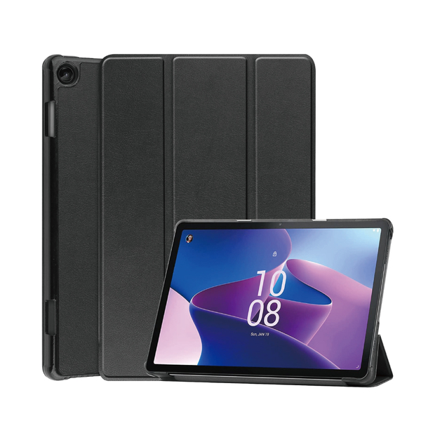 Lenovo Tab M10 Gen 3対応 フラップケース ブラック