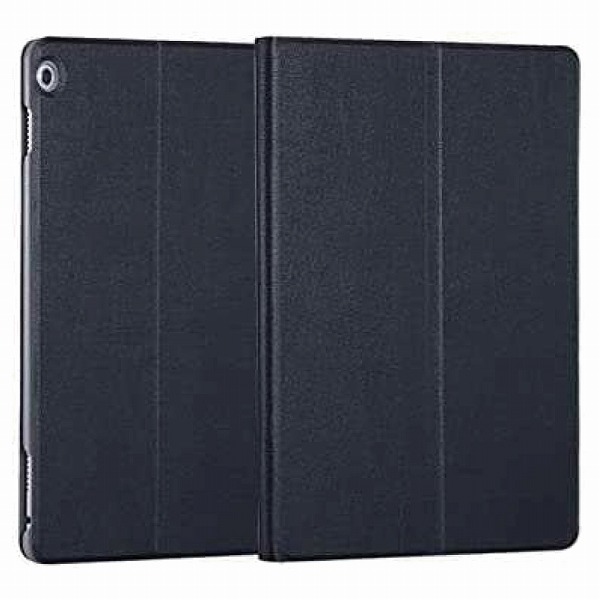 Lenovo Tab M8 3rd Gen対応 手帳型フラップケース ブラック