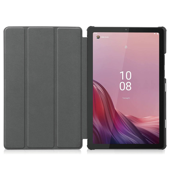 Lenovo Tab M9 (2023)対応 フラップケース ブラック
