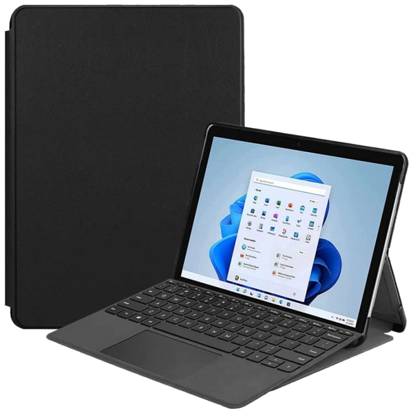 Microsoft Surface Pro 8対応 フラップケース ブラック