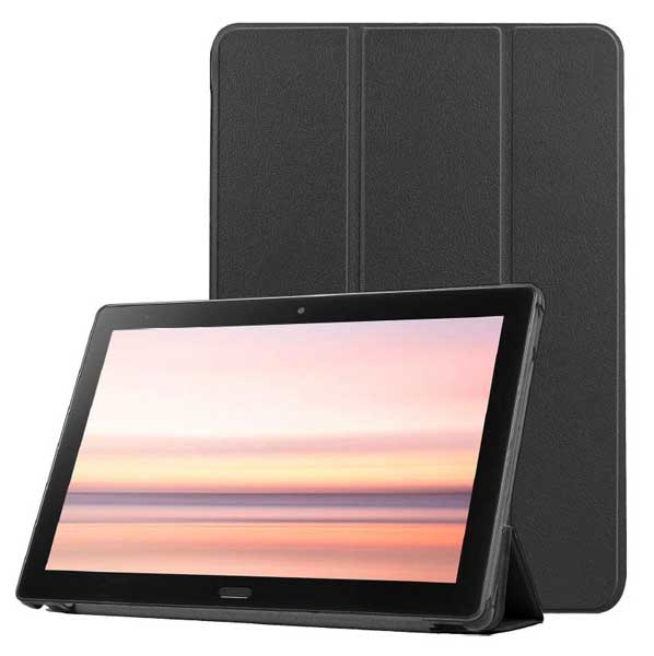 シャープ SH-T01・SH-T01L対応 フラップケース ブラック