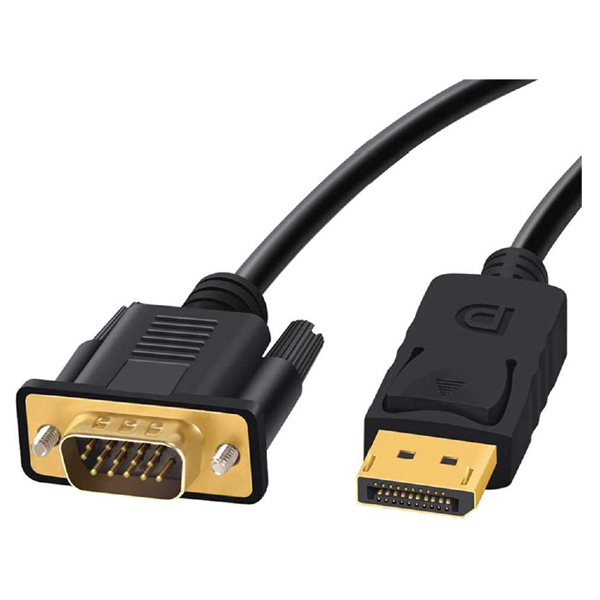 Displayport to VGA変換ケーブル 1.0m