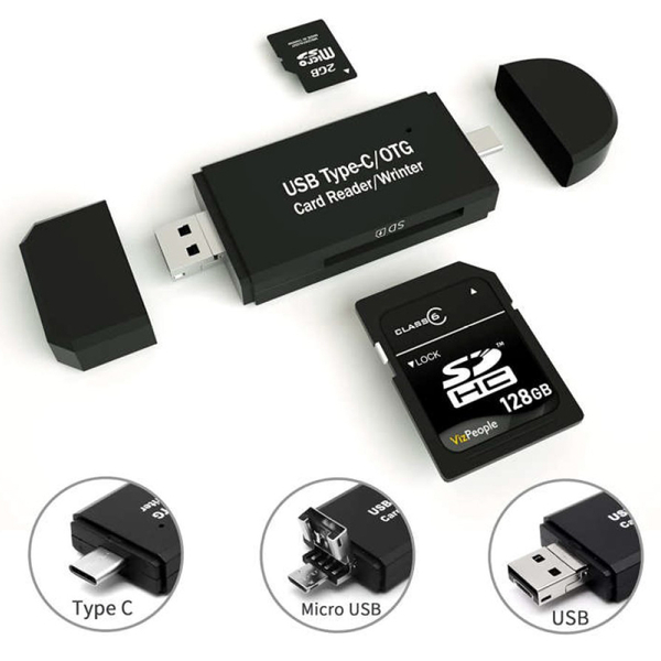 USB 3in1 メモリリーダライタ