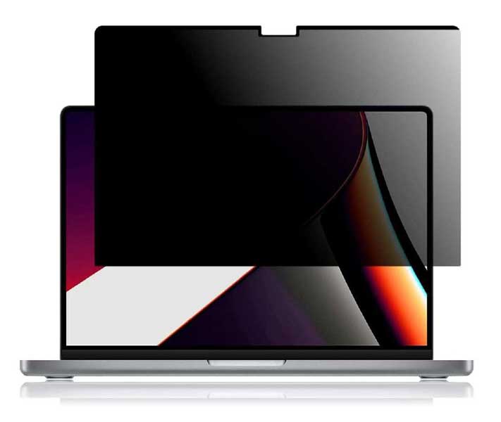 MacBook Pro 14対応 覗き見防止ブル―ライトカットフィルター（マグネット吸着式）