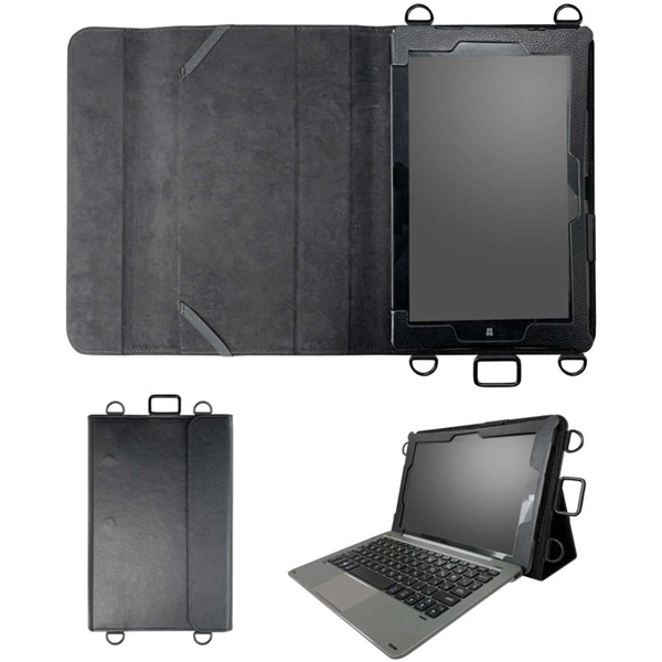 CHUWI Hi10X用手帳型レザーケース ブラック