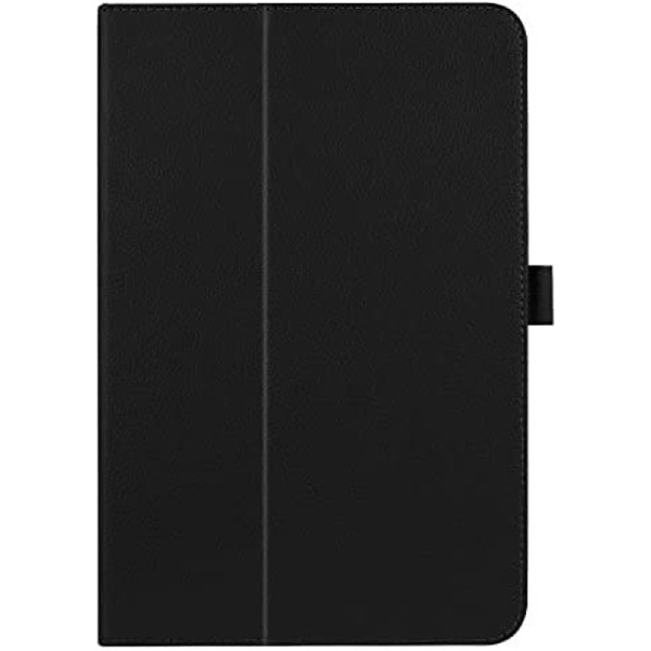 京セラ DIGNO Tab KYT34対応 手帳型レザーケース ブラック