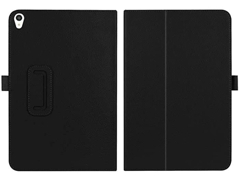 京セラ DIGNO Tab KYT34対応 手帳型レザーケース ブラック