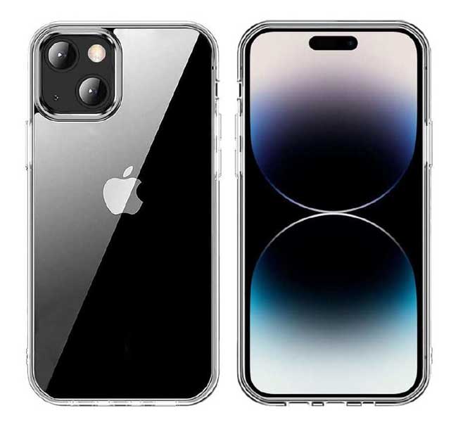 iPhone 15対応 TPUケース クリア