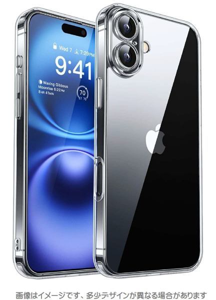 iPhone 16対応 TPUケース クリア