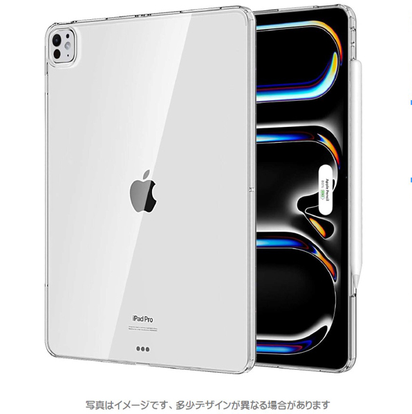 iPad Pro 13 2024専用 TPUケース クリア