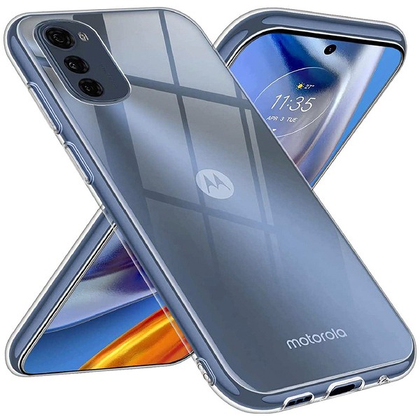 MOTOROLA moto e32s対応 TPUケース クリア