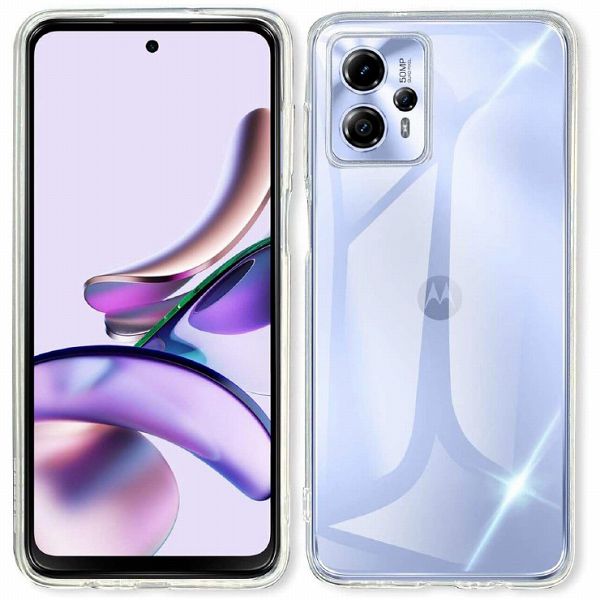MOTOROLA moto g13対応 TPUケース クリア