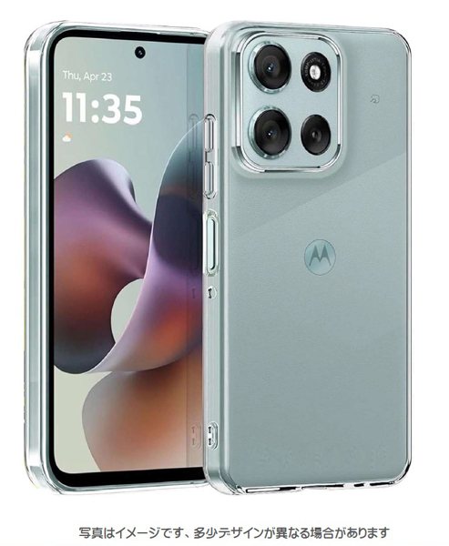 MOTOROLA moto g66j 5G・g66y 5G対応 TPUケース クリア