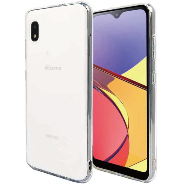 サムスン Galaxy A20 SC-02M用 TPUケース クリア