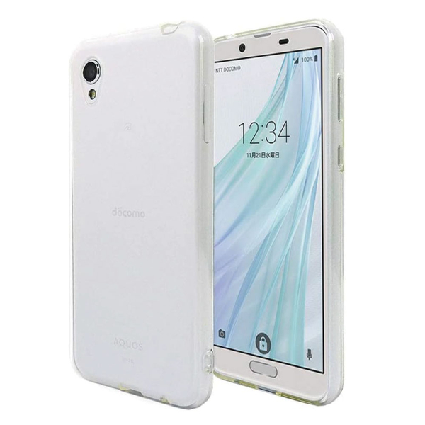 シャープ AQUOS sense2 SH-01L対応 TPUケース クリア