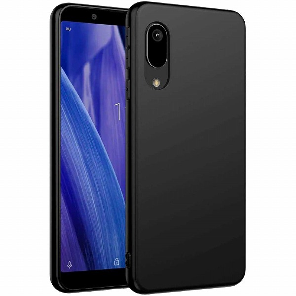 シャープ AQUOS sense3 SH-02M対応 TPUケース ブラック