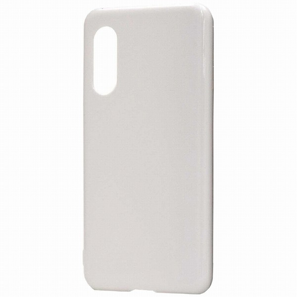シャープ AQUOS sense3 SH-02M対応 TPUケース ホワイト