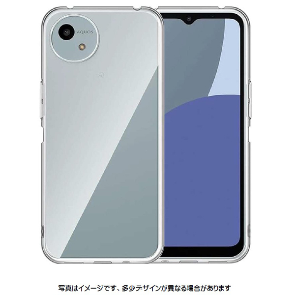 シャープ AQUOS wish4 SH-52E対応 TPUケース クリア