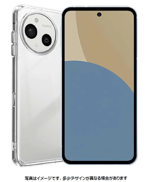 シャープ AQUOS sense9 SH-53E対応 TPUケース クリア