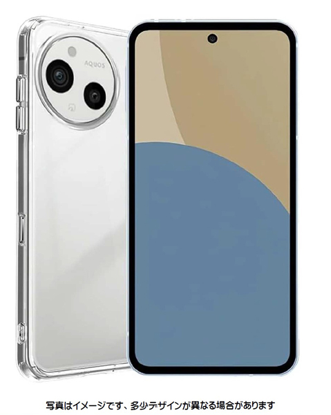 シャープ AQUOS sense9 SH-M29対応 TPUケース クリア