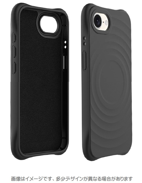 iPhone 16e対応 耐衝撃ケース（ハイグレード） ブラック