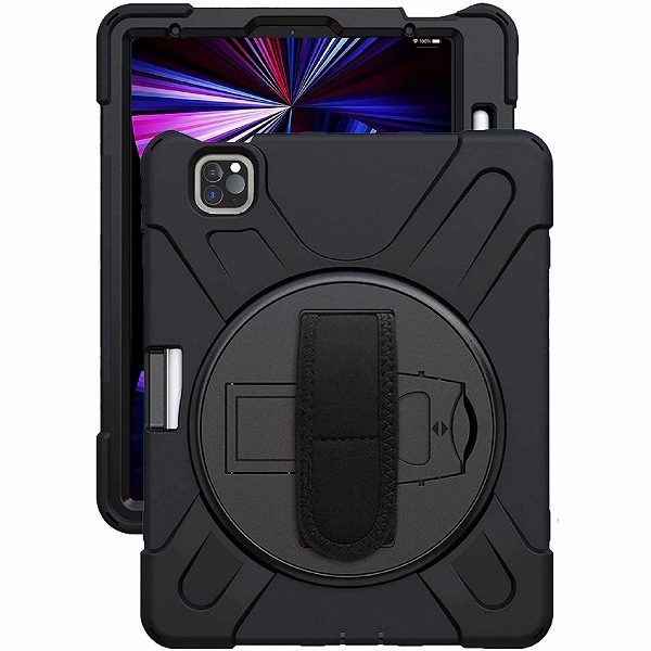 iPad Pro 11（第4・3・2世代）対応 耐衝撃ケース ブラック