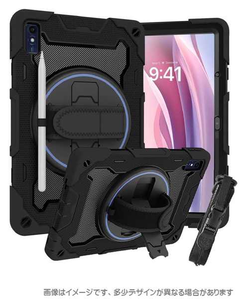 Lenovo Tab7 2023対応 耐衝撃ケース ブラック