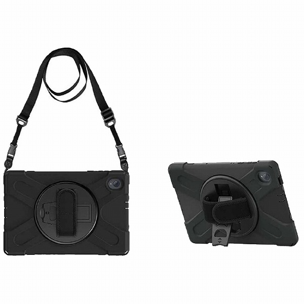 Lenovo Tab K10 10.3対応 耐衝撃ケース ブラック