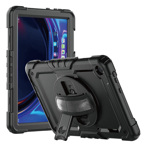 Lenovo Tab K11対応 耐衝撃ケース（画面保護付き） ブラック