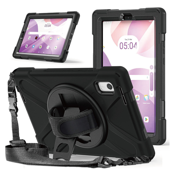 Lenovo Tab M9 (2023)対応 耐衝撃ケース ブラック