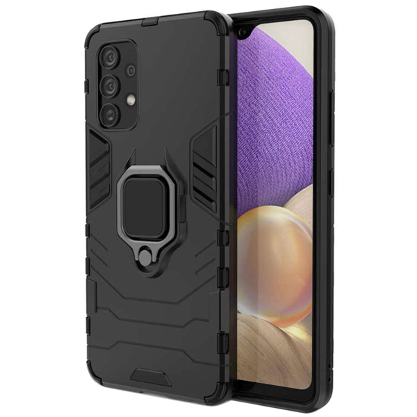 サムスン Galaxy A32 5G SCG08対応 耐衝撃ケース ブラック