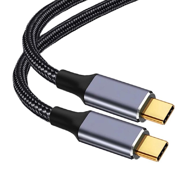 USB Type-Cケーブル C-C（オルタネートモード対応）5m ブラック