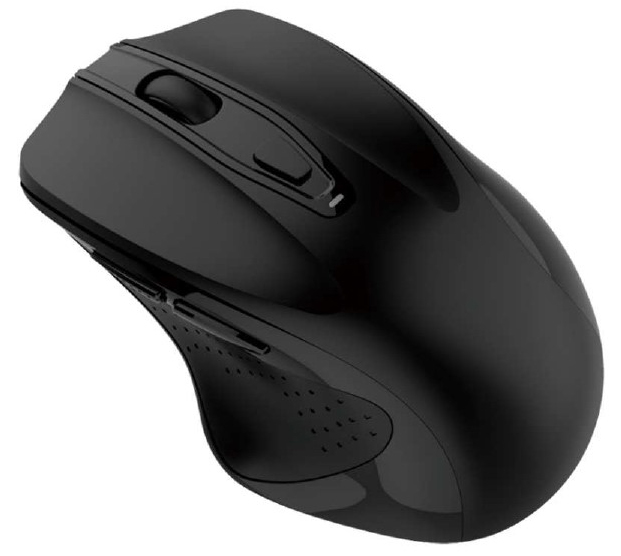 Bluetooth接続 ワイヤレス光学式マウス（充電式） ブラック