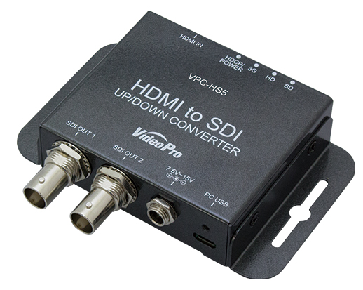 HDMI to SDIコンバーター アップ・ダウンコンバート/フレームレート変換対応モデル
