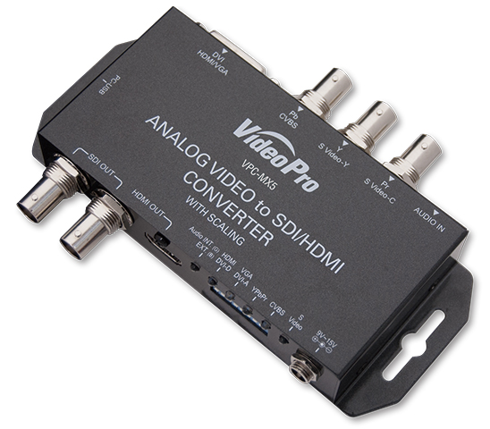 ANALOG to HDMI/SDIコンバーター アップ・ダウンコンバート/フレームレート変換対応モデル