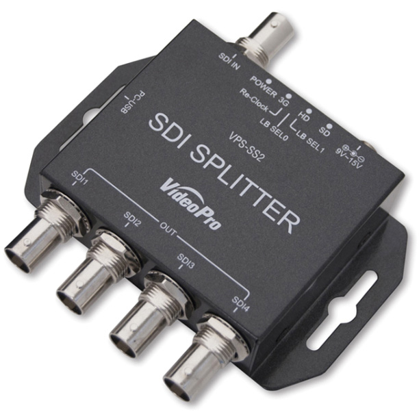 VideoPro SDI信号分配器(1入力→4出力)
