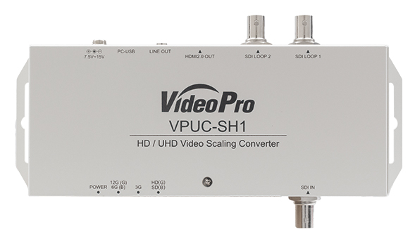 12G-SDI to HDMI コンバーター アップ・ダウンコンバート/フレームレート変換対応モデル