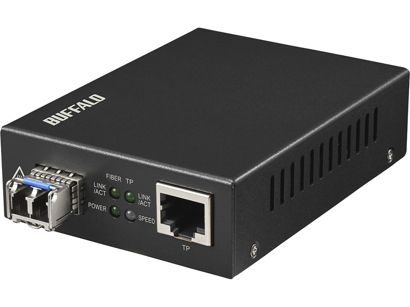 Giga対応 光メディアコンバーター 10kmモデル